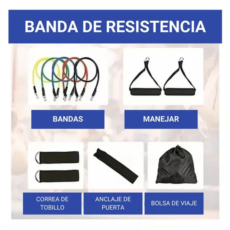 SET BANDAS ELASTICAS