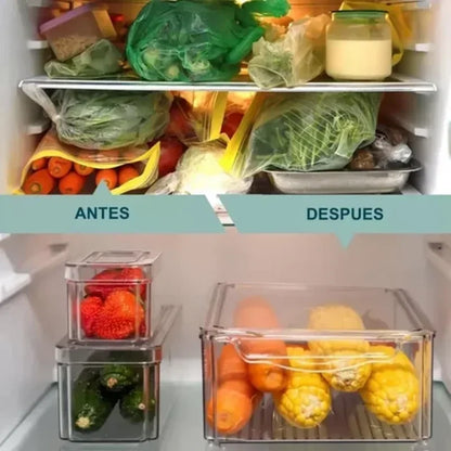 CONTENEDORES PARA REFRIGERADOR