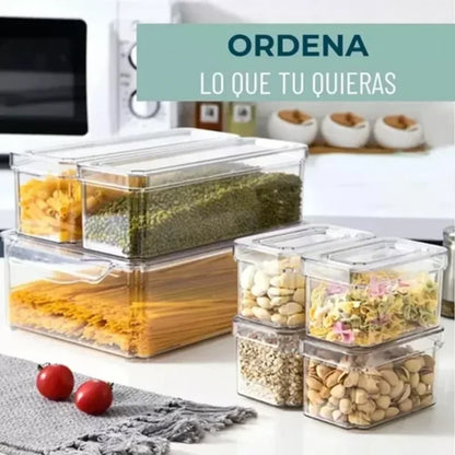 CONTENEDORES PARA REFRIGERADOR